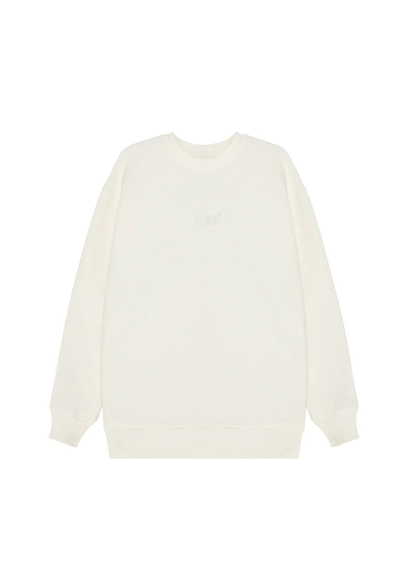 Classic cream pullover