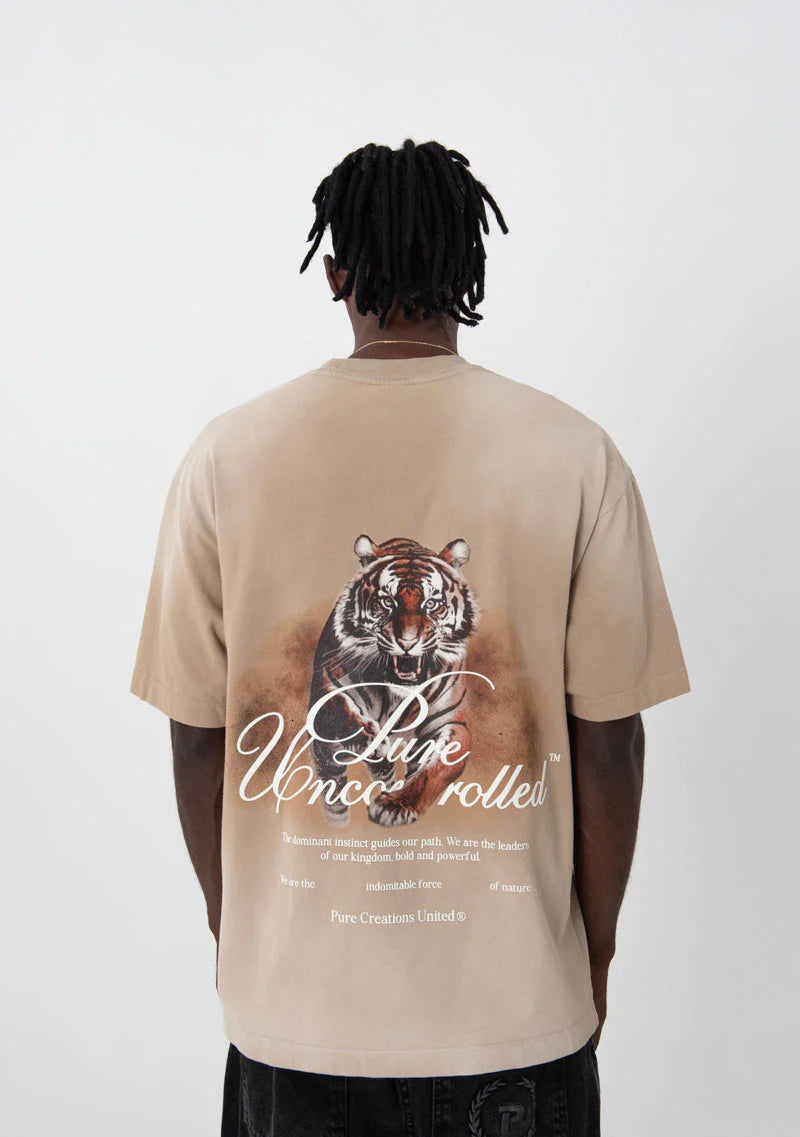 Uncontrolled tiger t-shirt