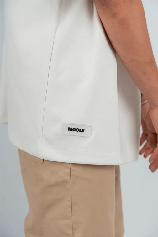CAMISETA OVERSIZE ESSENTIAL | BLANCO