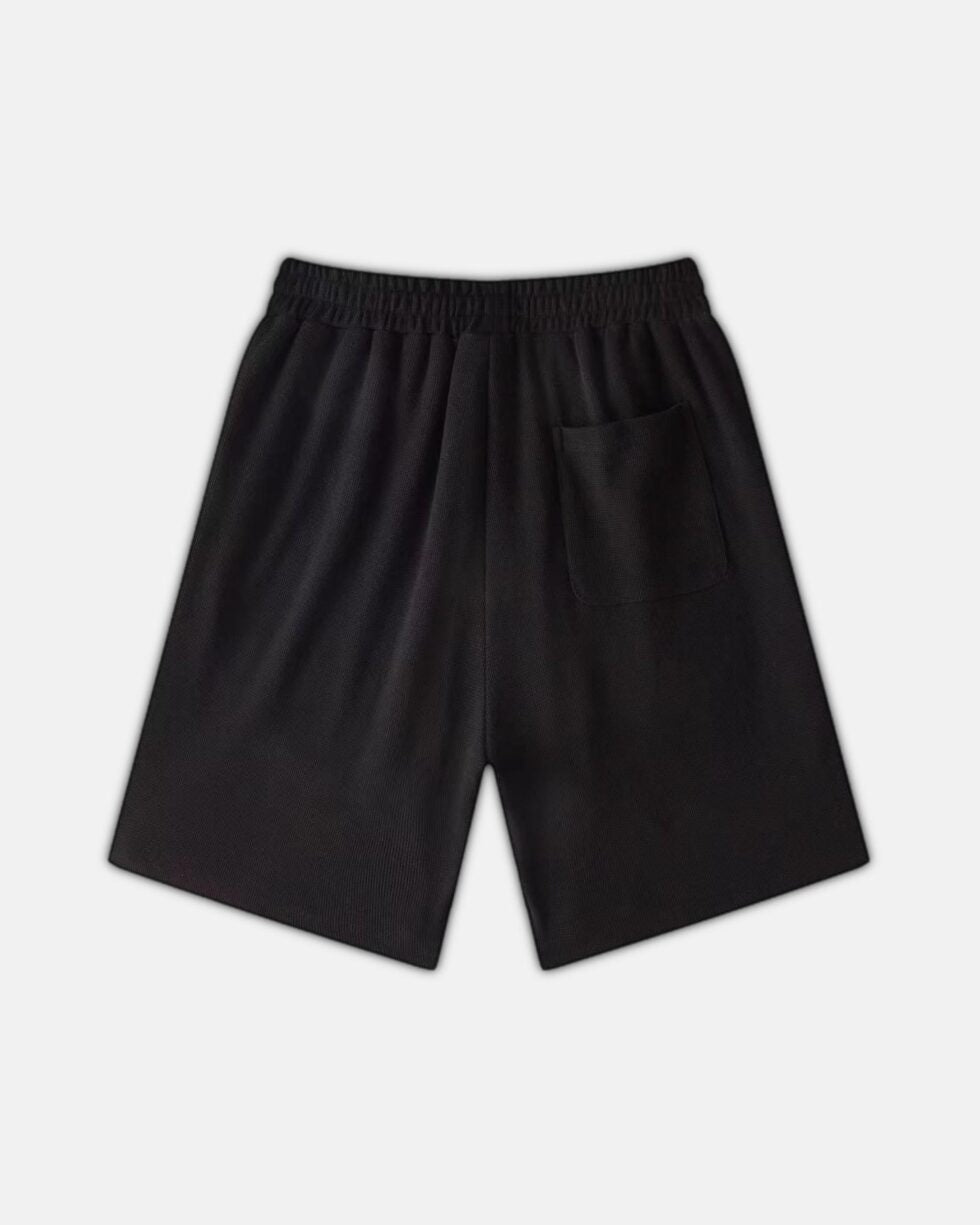 Zipper Shorts Negro