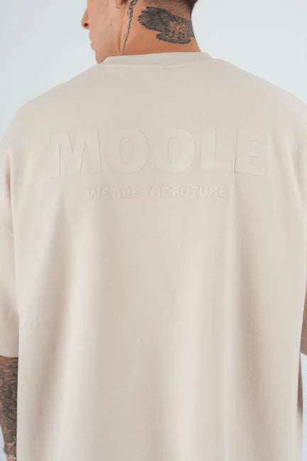 CAMISETA OVERSIZE ESSENTIAL | BEIGE