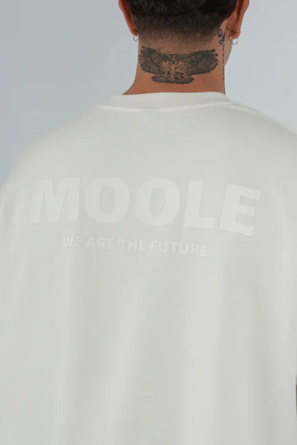 CAMISETA OVERSIZE ESSENTIAL | BLANCO