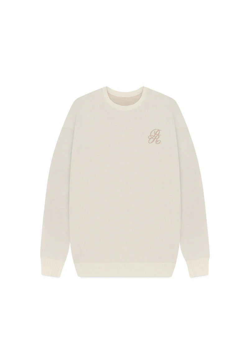 Lucky streets cream knitted sweater